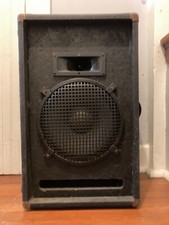 Vintage Peavey Model 112 PT PA Speaker Enclosure Tested 16 Ohm MADE IN USA 