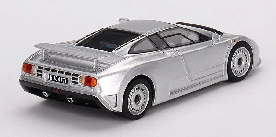TSM Model 1:43 BUGATTI EB110 GT GRIGIO CHIARO - TSM430675 - Immagine 2 di 3
