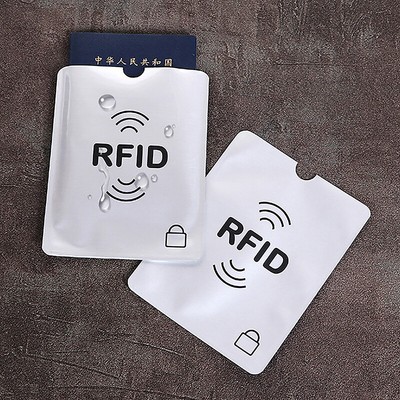 2Pcs Anti Theft Card Holder RFID Blocking NFC Signals Shield Secure For Credit