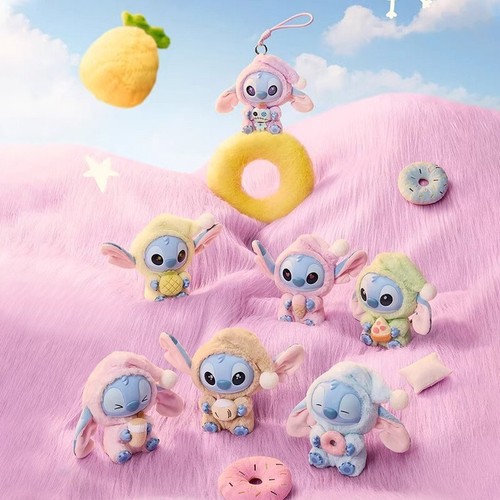 MINISO Stitch Eat Something Before Sleep Series Vinyl Figure Blind Box NEW HOT - Picture 11 of 12