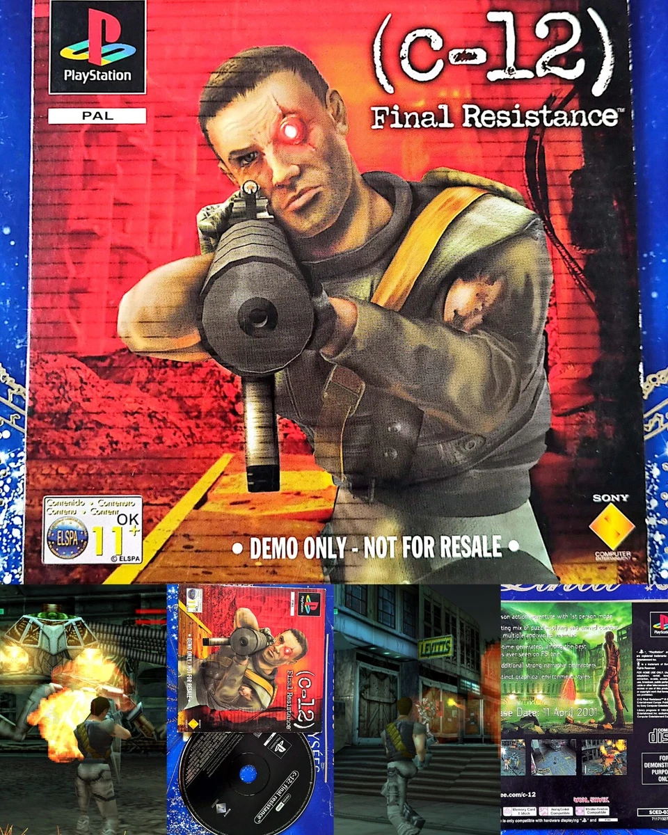 C-12:Final Resistance 北米版　PlayStation Retro Review: C-12: Final Resistance - C-12: Final