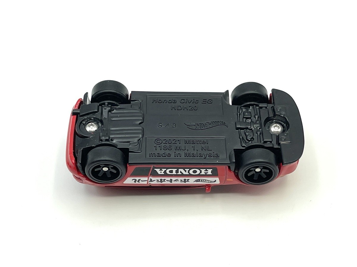 2024 Hot Wheels '92 Honda Civic EG (red) #95 SUPER CUSTOM