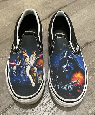 Star Wars Vans Darth Vader VANS Star Wars A New Hope Slip On