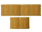 6 US STAMPS SCOTT # 603 STRIPS of 4 & 2 MNH 1924 PERF 10 BEAUTIFUL SEE IMAGES — photo 2