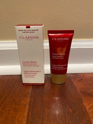 Clarins Super Restorative Hand Cream 1 oz NIB 