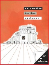 Sun Automotive Testing Equipment Dealers Paper Brochure Diagnosis Equipment