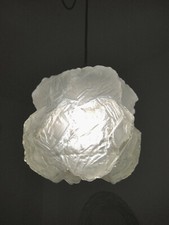 wunderschöne Hängelampe 1960er Jahre Rocket Ice Cube Glas Lamp Eames Panton Era