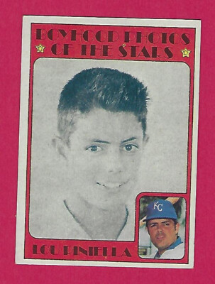 1972 Topps Young Lou Piniella # 491 Royals | eBay