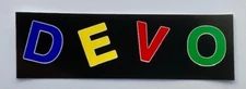 Devo Sticker Vinyl Decal Car Bumper Window  2" X 6.5" (286)