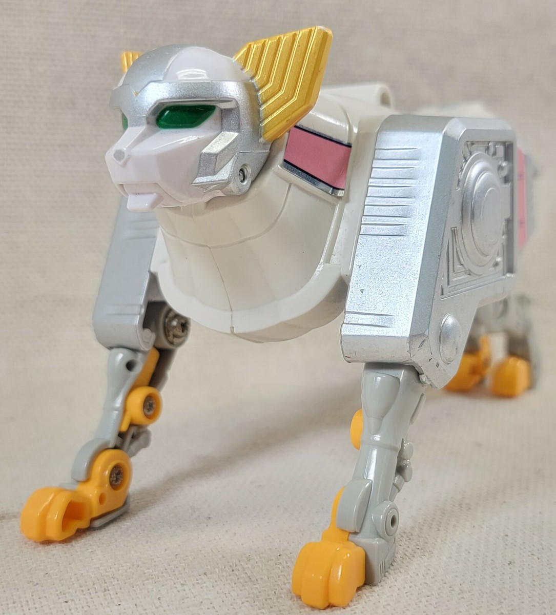 1998 Bandai Power Rangers Lost Galaxy White Wildcat Zord Deluxe