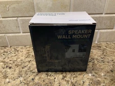 YnVISION.DESIGN Adjustable Wall Mount Bracket for Sonos One - Black, Pair of 2