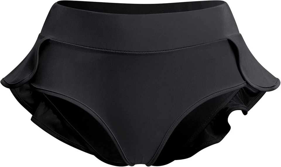 Шорты для йоги с оборками и высокой талией женские | Butt Lift спортивная одежда для танцев - Изображение 2 из 4