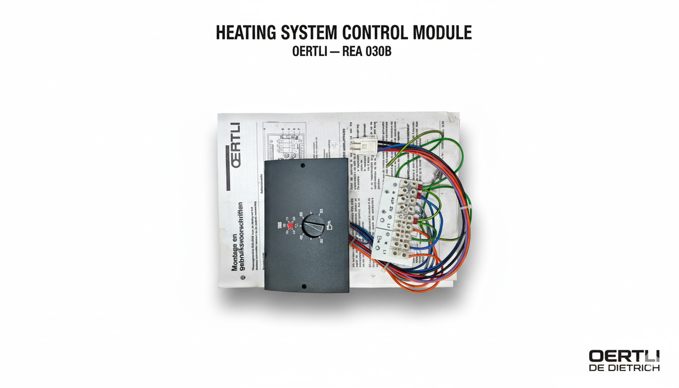 Régulation eau chaude sanitaire chaudière Oertli REA 030B module ECS thermique