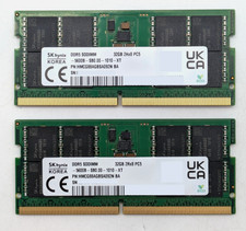 SK Hynix 64GB (2x32GB) DDR5 SODIMM PC5-5600B-SB0-1010-XT RAM | HMCG88AGBSA092N