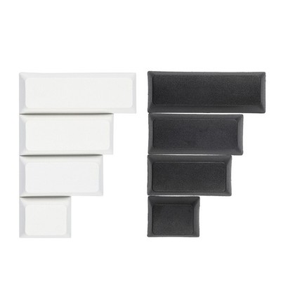 4Pieces PBT Keycap XDA Profile 1.25u 2u 2.25u 2.75u Keycap DIY for Key Button Ke