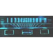 CJ Classics Instrument Panel LED Bulb Ultra Bright Aqua Set Mustang 1965