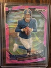 2025 Panini Prizm - Rookies Jaxson Dart #332 Pink Prizm (RC)