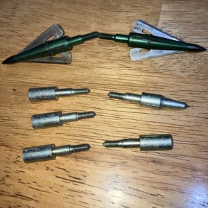 Broadheads And Arrow Tips Miscellaneous Types Pre-owned, 7- Total Items.