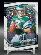 2025 Panini Prizm - Ron Jaworski #207 White Disco Prizm Philadelphia Eagles
