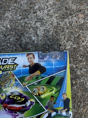 Beyblade Burst Turbo SlingShock Cross Collision Battle Set Game