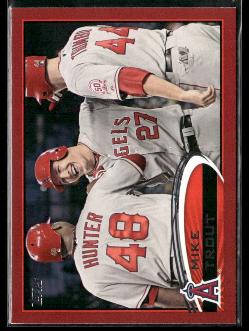 2012 Topps #446 Mike Trout Red