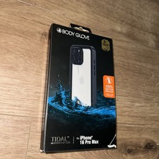 Body Glove Tidal Waterproof Case for iPhone 16 Pro Max   Black/Clear
