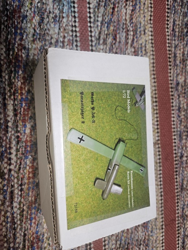 Bird Models 1/72 Resin Airplane Model  #72159 German Kit See Photos New!