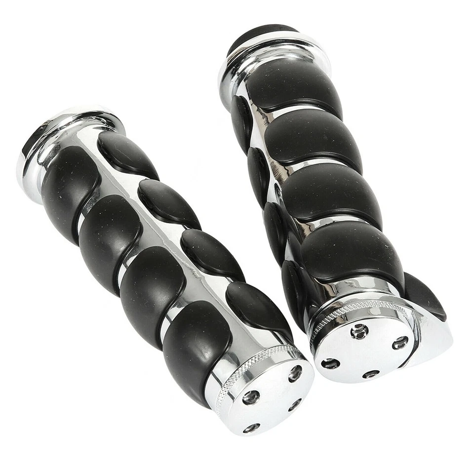 Motorcycle 1" Handlbar End Hand Grips For Honda Shadow VT 600 700 750 1100 US Foto 3 de 4