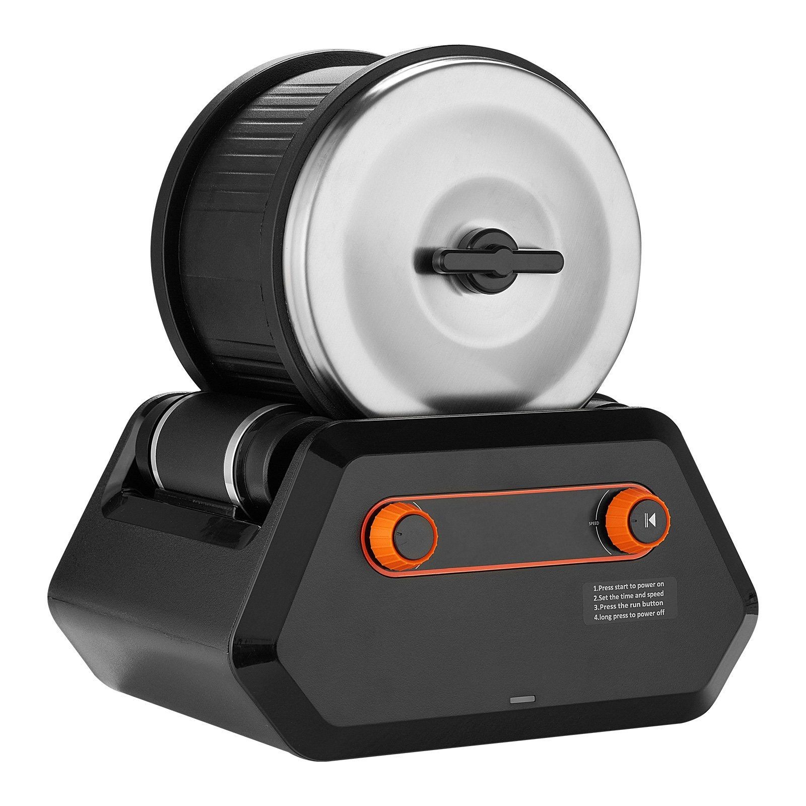 3lb Direct-Drive Rock Polisher Kit&mdash;4 Speeds, 1&ndash;9-Day Tim