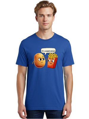 It-S-Complicated-1 Mens Graphic Tee, 100% Cotton, Casual Summer Wear