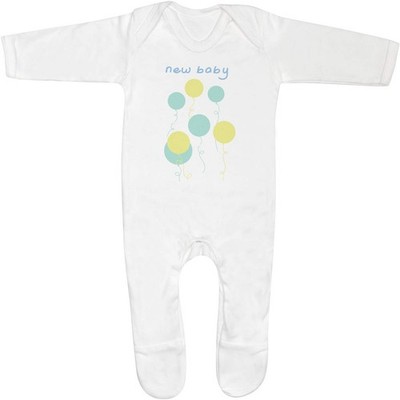 ''Your New Baby'' Baby Strampler Overalls / Schlafanzüge (SS055797)