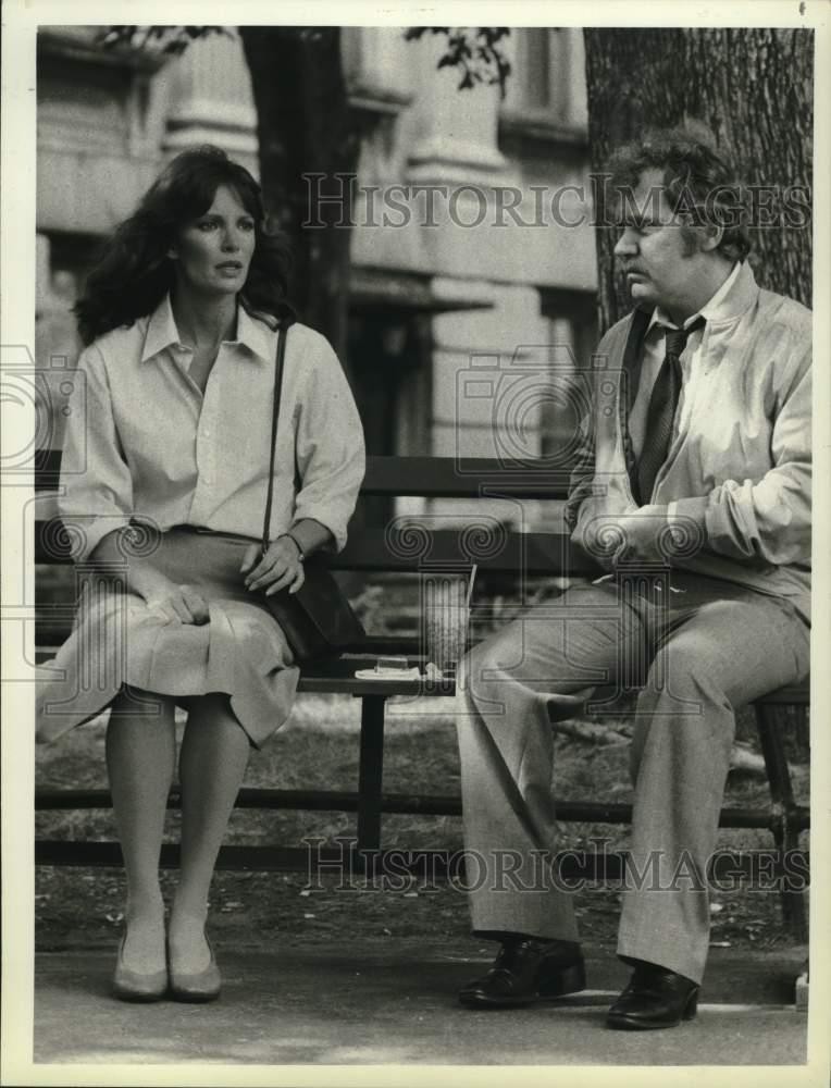 1982 Press Photo Actress Jaclyn Smith & Kevin Conway in 