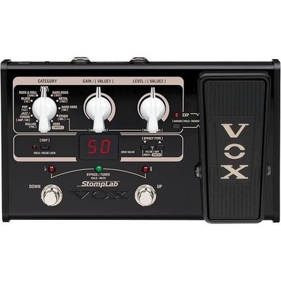 VOX Compact Multi Effects Pedal for Guitar with Expression Pedal StompLab SL2G