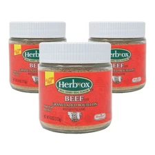 Herb-Ox Beef Granulated Bouillon 4 oz – Gluten-Free Flavor Booster