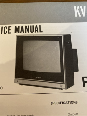 KV-2752UB RM-632 - Sony Trinitron Farbfernseher - Serviceanleitung - Sony TV