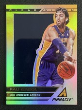 Pau Gasol 2013-14 Panini Pinnacle 1st Quarter Clear Vision #46
