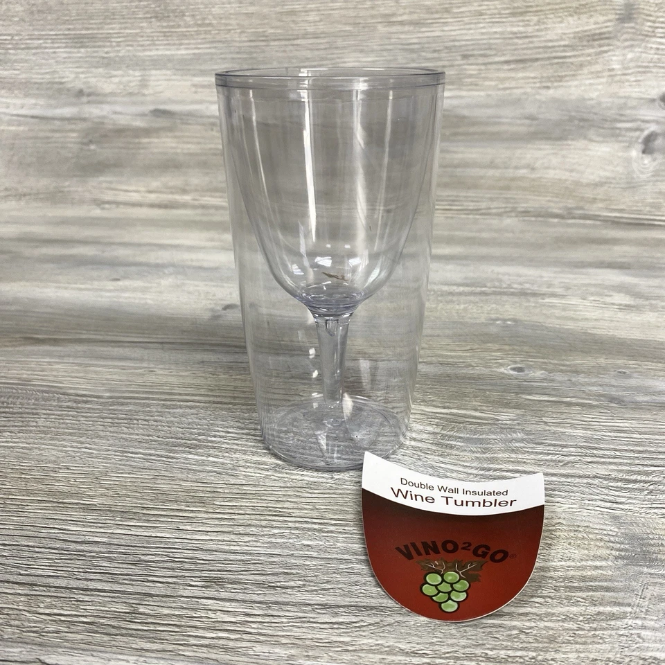 Lote de 24 copas de vino térmicas de acero Vino 2 Go aisladas de doble pared Foto 3 de 4