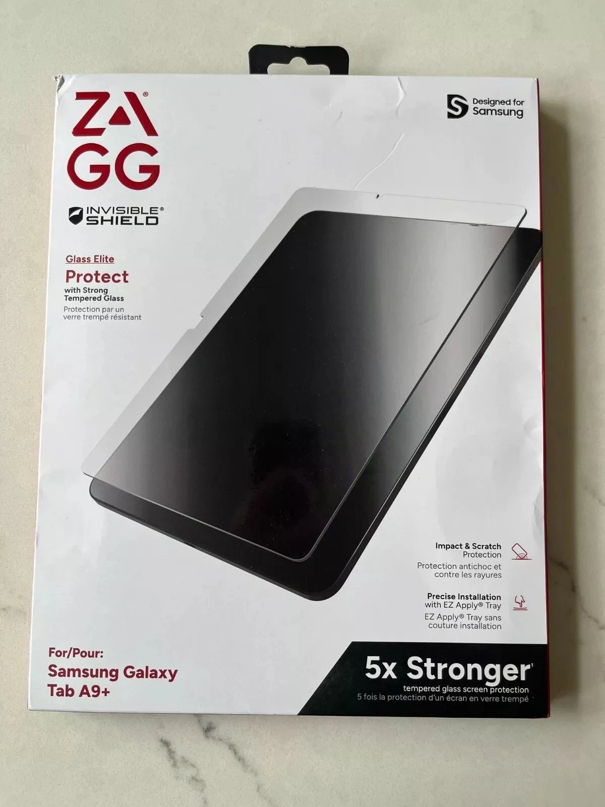 ZAGG Glass Elite Screen Protector for Samsung Galaxy Tab A9 Plus