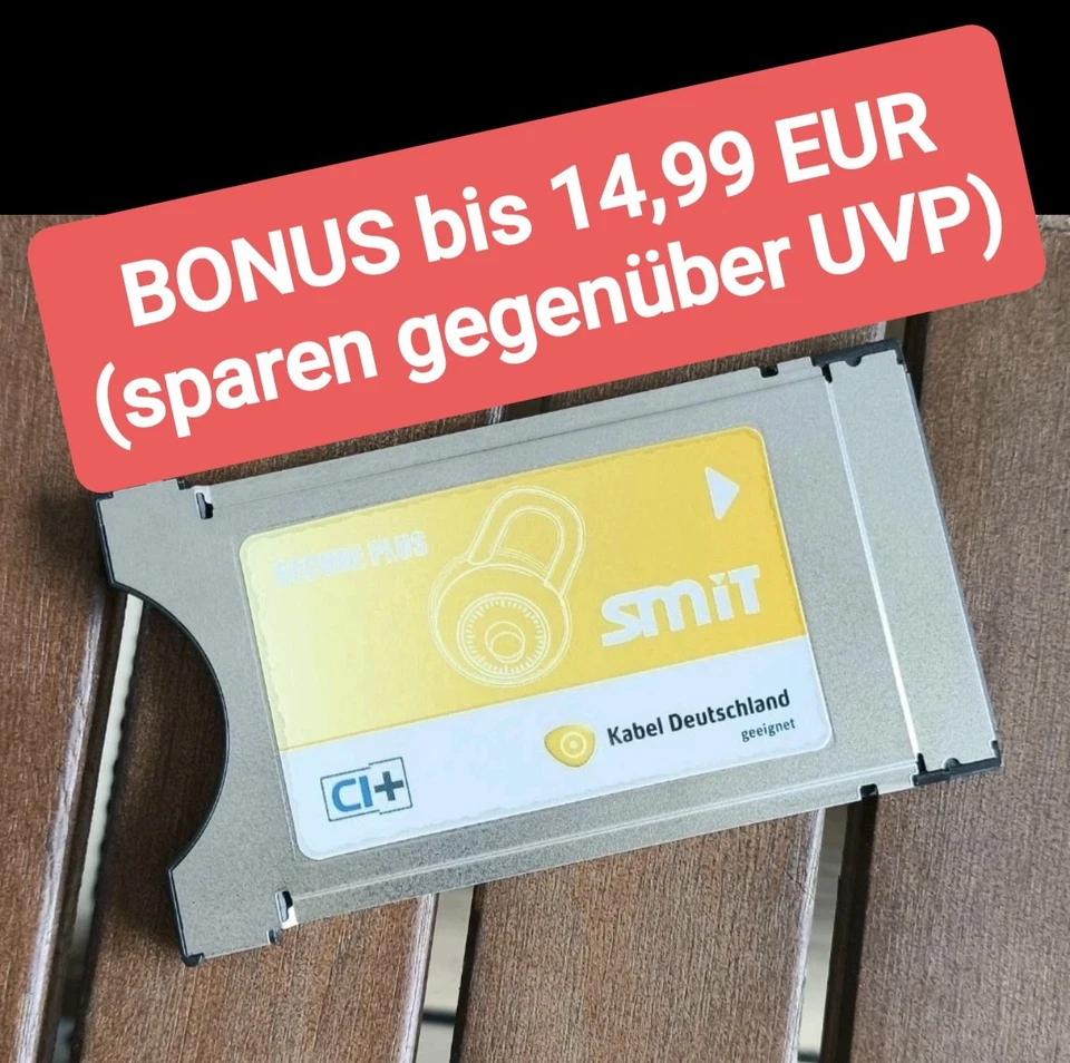 💰Original Zubehör ✅ SMIT Kabel CI+ Modul 💫 kein SmarDTV Kabel CI+ Modul⛔