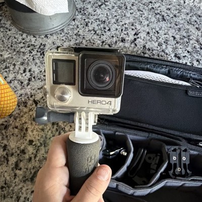 GoPro Hero4 Silver Action Camera 12.0 MP Waterproof 4K Wi-Fi with Accessories