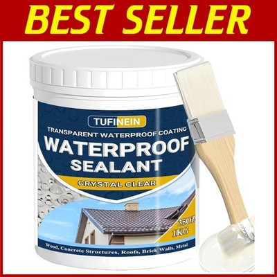 Invisible Waterproof Agent   Clear Sealer for Roofs & Walls$