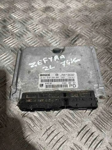 OPEL ZAFIRA A F75 Motorsteuergerät ECU 0281010268 28SA4804 2.20 Diesel 32450910