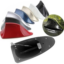 Universal Shark Fin Antenna Cover Car Trim Signal Radio Am Fm Aerial Black Usa