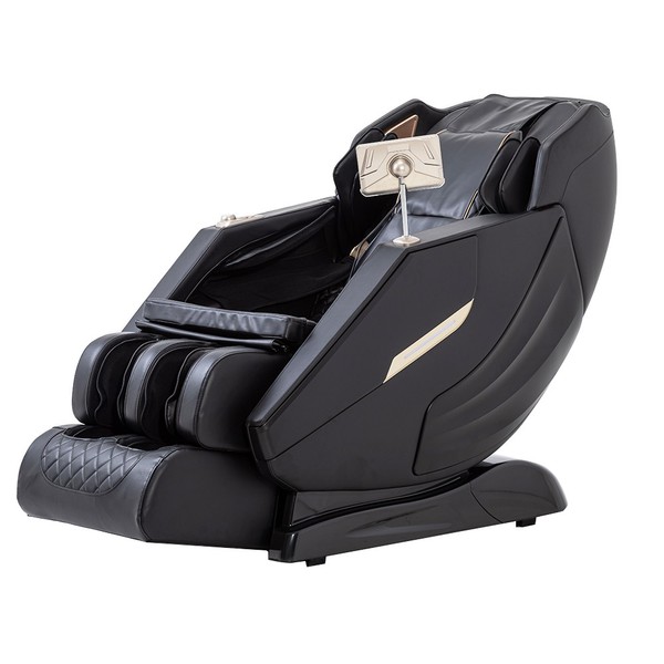 Massagesessel Mit Heizfunktion, Ca. 152 X 75 X 109 Cm - Schwarz-image