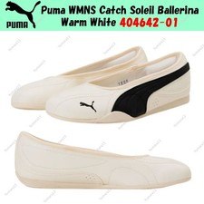 Bailarina Puma WMNS Catch Soleil blanca cálida 404642-01 para mujer talla