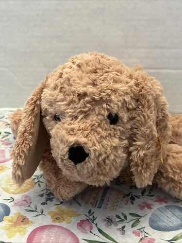 Steiff Golden Doodle Puppy Dog Golden Retriever Mixed with Poodle Plush Toy - Picture 3 of 8