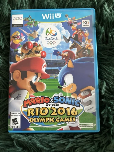 Mario and Sonic at the Rio 2016 Olympic Games Nintendo Wii U Complete in Box