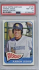 2014 Topps Heritage Minor League #175 Aaron Judge PSA 8 NM MINT RC Yankees MVP
