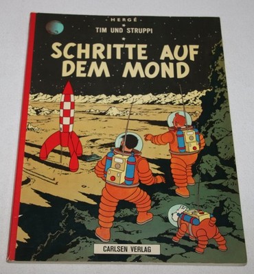 Tim und Struppi Schritte auf dem Mond Carlsen Comics 08. Auflage 1978 -C0582