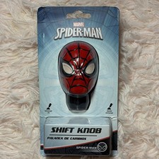 Marvel Spider-man Universal Car Shift Knob Manual Gear Shifter New Sealed Marvel Spider-man Universal Car Shift Knob Manual Gear Shifter New Sealed